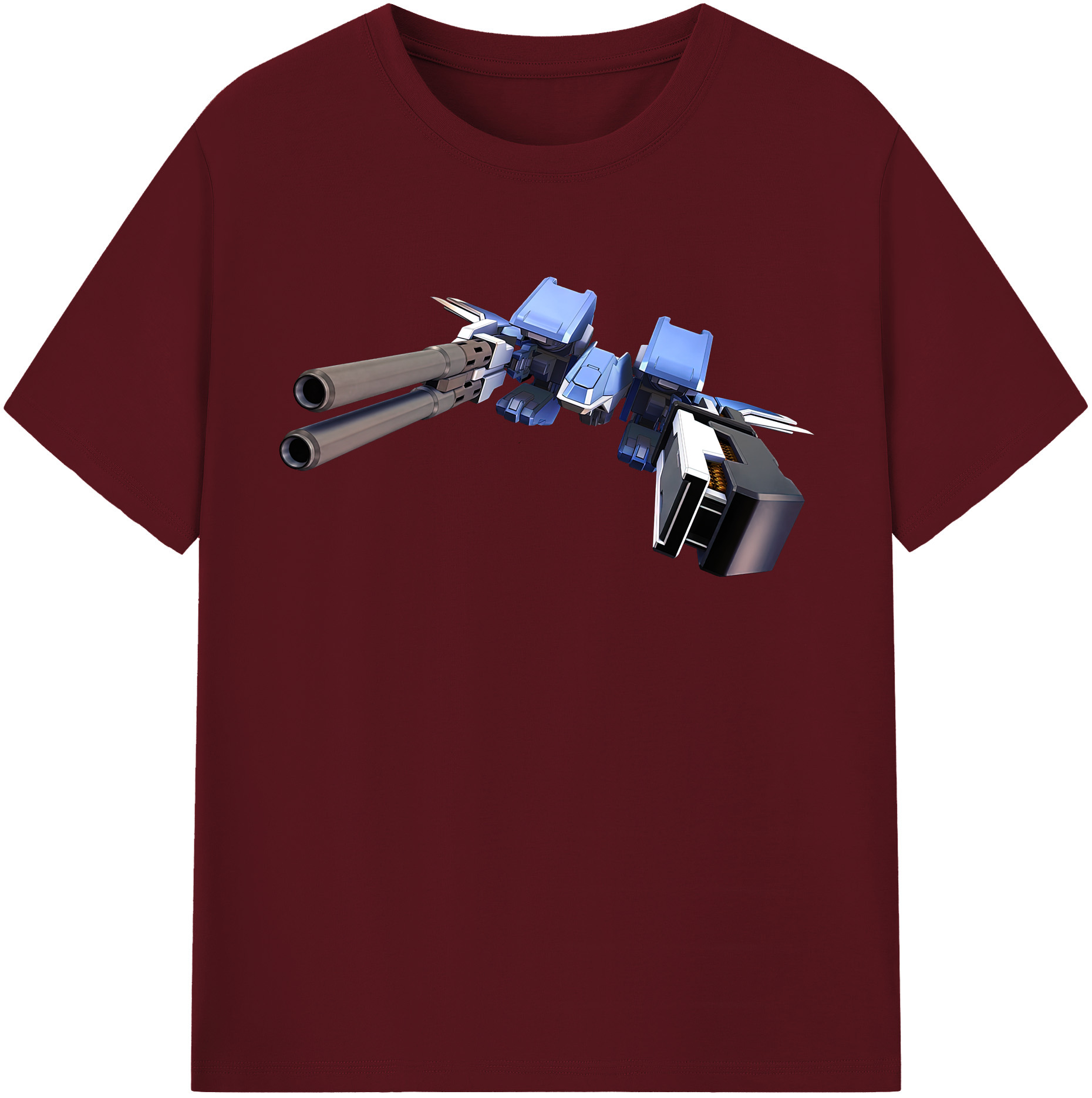 （画像用） 機動戦士ガンダム Mobile Suit Gundam 綿100％半袖Tシャツ（フロントプリント）